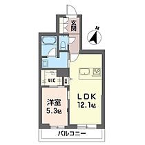 カンパーナ　プリータ 00302 ｜ 埼玉県さいたま市大宮区三橋１丁目573-1,572之一部（賃貸マンション1LDK・3階・44.27㎡） その2