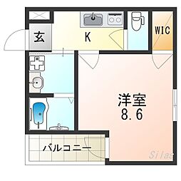 フジパレス針中野湯里 1階