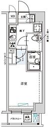WISELE・LION東京墨田 1Kの間取図画像