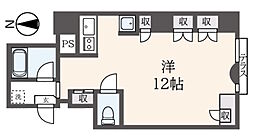 サニーテラス ワンルームの間取図画像