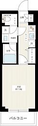 ARCOBALENOOSHIAGEEAST 1Kの間取図画像