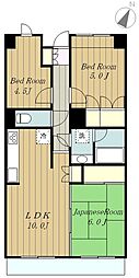 パーク・ノヴァ南町田 3LDKの間取図画像