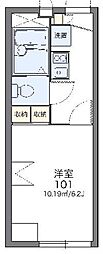 レオパレスエムエイチコーポ 1Kの間取図画像