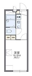レオパレス未来 1Kの間取図画像