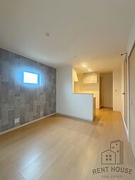 JR阪和線 富木駅 徒歩4分の賃貸アパート 2階1LDKのリビング/ダイニング