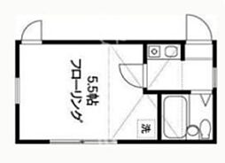 DRホームズ菊川 2階1Kの間取り