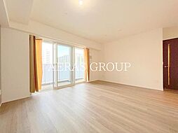 ブリリアタワー浜離宮 1807 18階1LDKのリビング/ダイニング