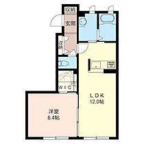 コンフォールコート 00103 ｜ 群馬県佐波郡玉村町大字上茂木122-8（賃貸アパート1LDK・1階・44.40㎡） その2