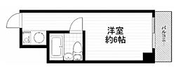 歌舞伎町ダイヤモンドパレス ワンルームの間取図画像