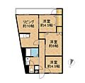 第2湖南グリーンハイツ3階6.0万円