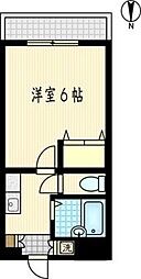 日進アーバンビル 1Kの間取図画像