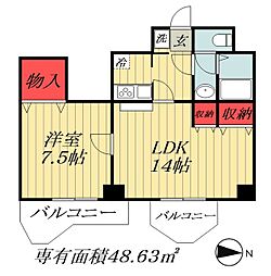 ベルシェ船橋ラマージュ 6階