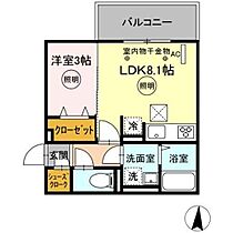 グランドステージ本町 103 ｜ 福岡県八女市本町2-93（賃貸アパート1LDK・1階・30.14㎡） その2