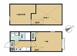 マ・ピエス相模原中央 1Kの間取図画像