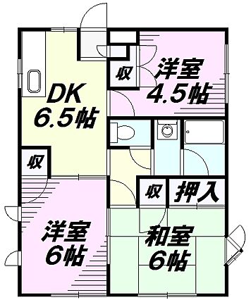 フォーブル秋津_間取り_0