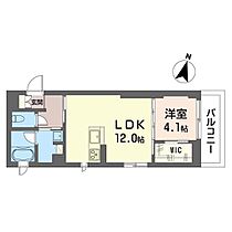 ヴェルビータ 00102 ｜ 埼玉県さいたま市中央区本町東２丁目5-4（賃貸マンション1LDK・1階・42.65㎡） その2