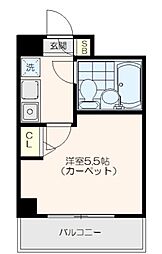 ライオンズマンション練馬第2 1Kの間取図画像