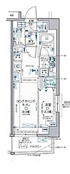 デュオステージ中野 1LDKの間取図画像