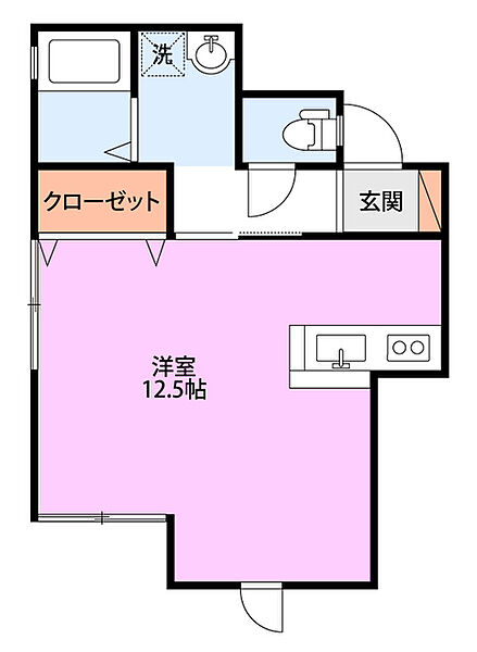 ウィル網川原 102｜新潟県新潟市中央区網川原２丁目(賃貸アパート1R・1階・31.88㎡)の写真 その2