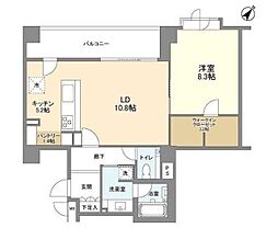 ステラメゾン碑文谷 1LDKの間取図画像