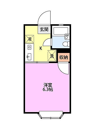 スプリングフィールド２_間取り_0