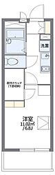 レオパレスサニーハイツ 1Kの間取図画像