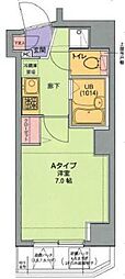 アイル文京音羽 1Kの間取図画像