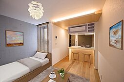 trias ogikubo 4階1Kのリビング/ダイニング