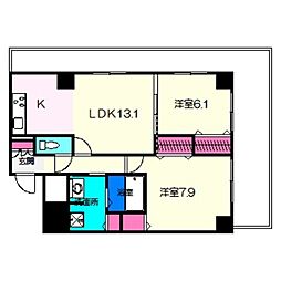 セントラル堺東 6階