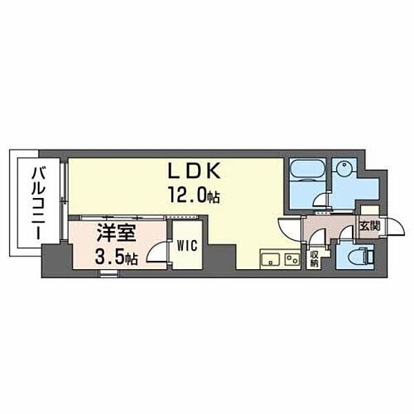 Ｍ：ＣＯＵＲＴ福島 1001｜大阪府大阪市福島区福島７丁目(賃貸マンション1LDK・10階・36.63㎡)の写真 その2