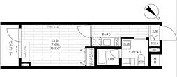 ステージグランデ新桜台 1Kの間取図画像