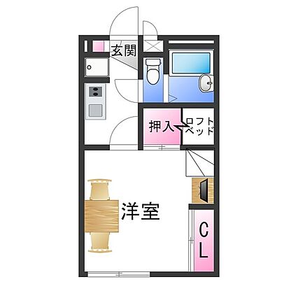 レオパレスタウンコート北田辺_間取り_0