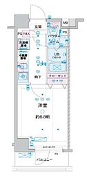 GENOVIA西川口IV 1Kの間取図画像