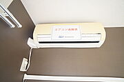 エアコン完備！面倒な取り付け作業がいりません！