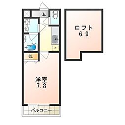 エスティームII番館 2階/-