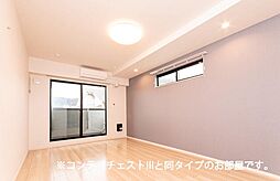 グリーナブル若葉II 3階1Kのリビング/ダイニング