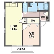 エスポワール　Ｂ 00105 ｜ 埼玉県入間郡毛呂山町中央３丁目41-10（賃貸アパート1LDK・1階・43.00㎡） その2