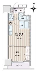 エスティメゾン錦糸町2 1LDKの間取図画像