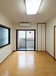 グレースふじ 4階1Kのリビング/ダイニング