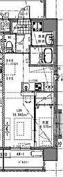 ＬＩＦＥＦＩＥＬＤ国際空港前 14階1LDKの間取り