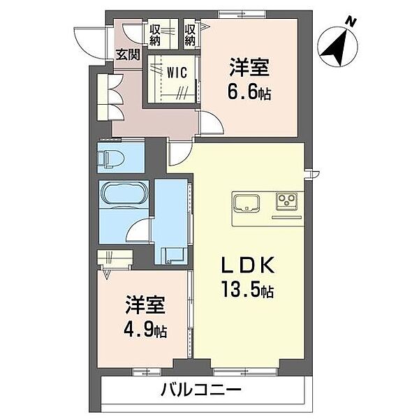 シャロンII 00302｜埼玉県さいたま市西区大字指扇(賃貸マンション2LDK・3階・60.32㎡)の写真 その2