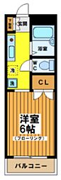 レジデンス初台 1Kの間取図画像