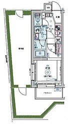 リヴシティ恵比寿 1階1Kの間取り