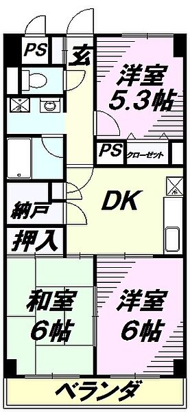 画像2:間取図