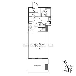 間取図画像 ワンルーム