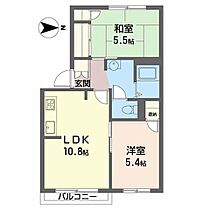 ガーデンハイツ 0206 ｜ 大阪府摂津市鳥飼中１丁目25-7（賃貸アパート2LDK・2階・48.00㎡） その2