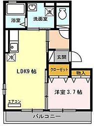 シャルム山下I 2階/-