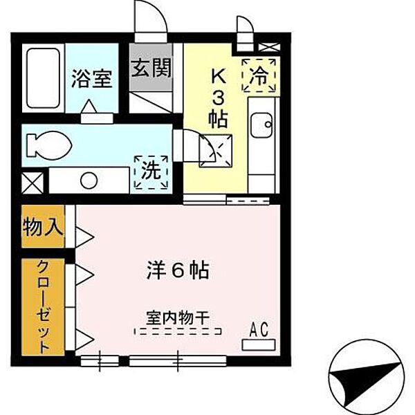 静岡県富士市伝法(賃貸アパート1K・1階・25.11㎡)の写真 その2