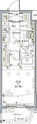 CREVISTA板橋ときわ台 1Kの間取図画像
