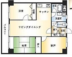 ファミール押上 2SLDKの間取図画像